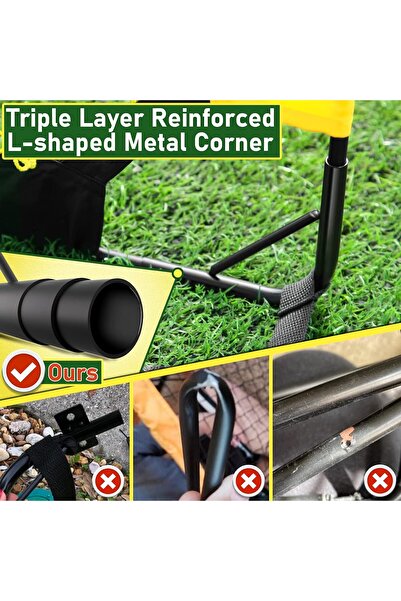 Generic Happy Jump Pop-up Football Goal for Kids (Garden & Training)