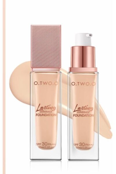 o.two.o Gold Coverage Liquid Foundation, 30 ml, Shade 02