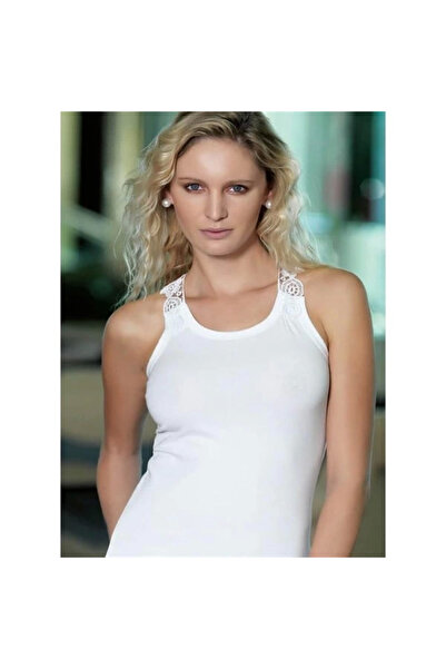 pilelistore Berrak laced sportsman's undershirt elastane 2181