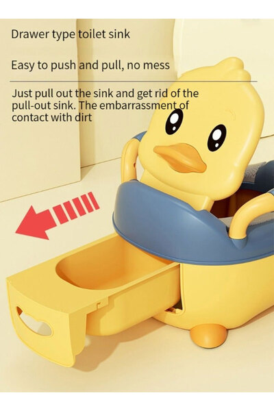 Generic Training Potty System Easy to Clean and Easy to Use Potty Training Seat Children's Training Toilet