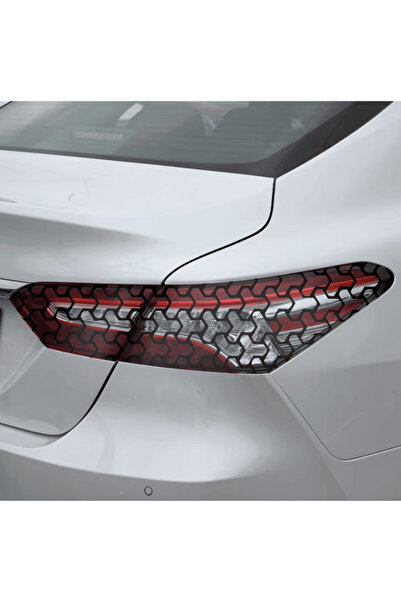 Avex Set of 2 cut-out self-adhesive foils for decorating car taillights, size 2 x 48 x 30cm