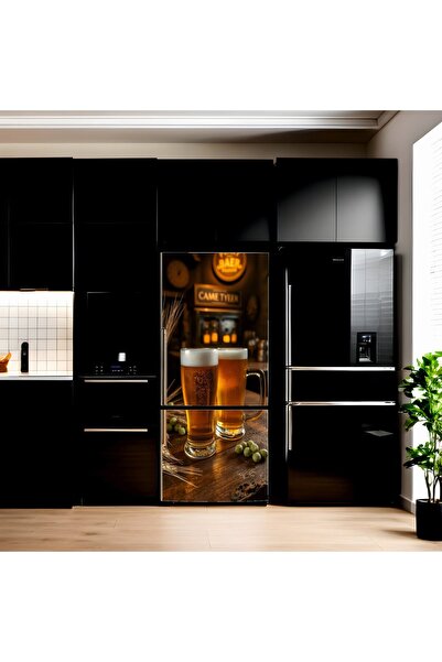 Avex Folie imprimată color pentru decorarea frigiderului, dimensiune 200 x 90...