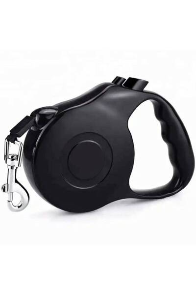 Avex Lesă retractabilă automată cu carabină pentru câini, lungime frânghie 5m...