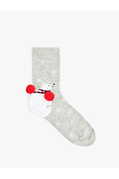 Koton Новогодишни чорапи с помпони