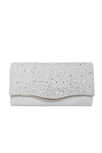 Generic Shiny Glitter Evening Clutch Crossbody Bag Envelope Handbag Chain Purse
