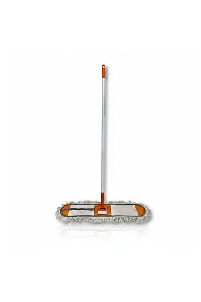 Houzi Flat Mop Adjustable Washable pad Long Handle Durable and Strong for Home, Office & Shop.