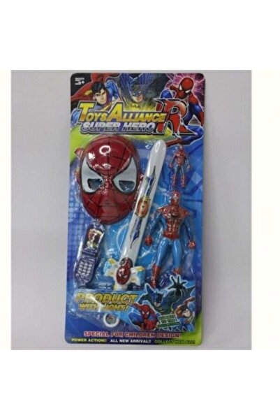 genernic Spiderman Sword Toy with Light - High Quality (Set with Mask, Phone, Sword)