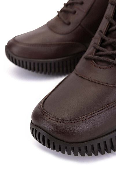 Tamer Tanca Kadın Hakiki Deri Kahverengi Casual Bot