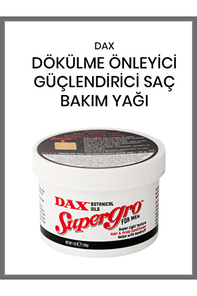 ODN Supergro Erkek Saç Bakım Yağı 198 gr - Dökülme Önleyici & Kepek Karşıtı