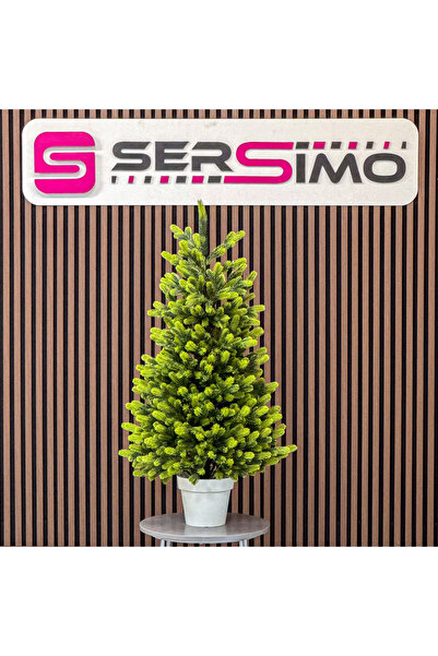 OEM Brad artificial Christmas Deluxe , Viena Elite Spring in ghiveci, 3D, 110 cm
