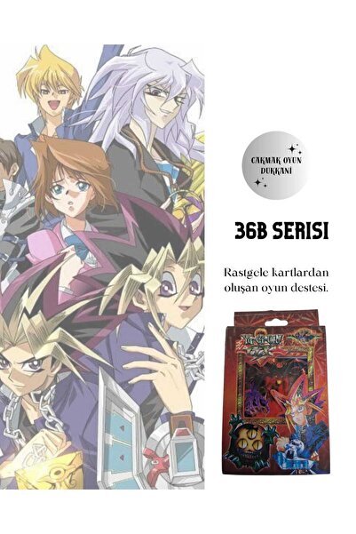 Cakmak Oyun Dukkani 1 Kutu Yugioh Destesi 36B Serisi Yu-Gi-Oh! Kartları