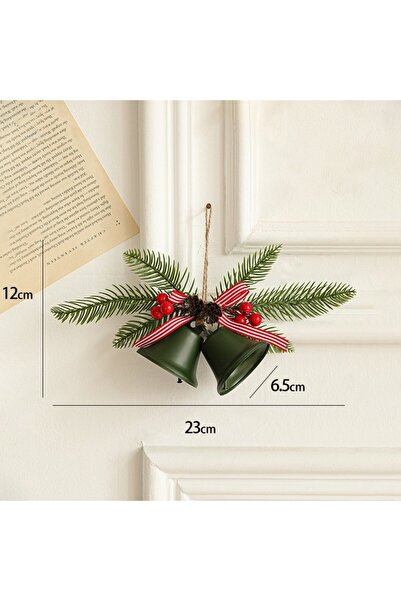 OEM Christmas Tree Decoration, Flippy, Model 2 Christmas Bells with Fir Branch, Decora
