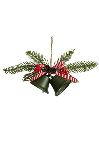 OEM Christmas Tree Decoration, Flippy, Model 2 Christmas Bells with Fir Branch, Decora