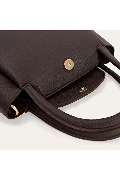 Mudo Leather Look Shoulder Bag