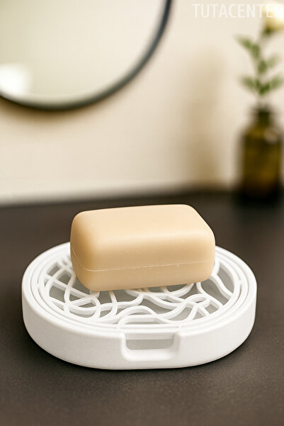 TUTACENTER Modern Minimalist Tasarım Sabunluk (Çok Amaçlı Sabunluk)(Banyo & M...