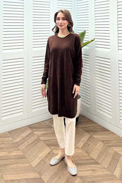 Melike Tatar Pocketed Knitwear Tunic 70-2222-1