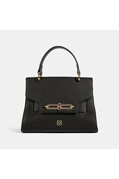 Desa Geantă de mână neagră cu curea de umăr pentru femei