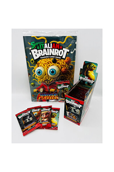 Italian Brainrot Σετ άλμπουμ Skifidol Italian Brainrot, με 168 κάρτες, 24 φακ...