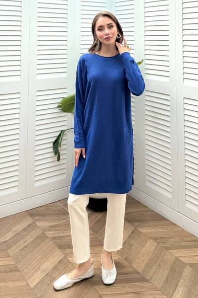 Melike Tatar Pocketed Knitwear Tunic 70-2222-1