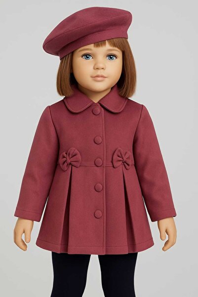 Eliza Çocuk Giyim kız çoçuk suet kaban