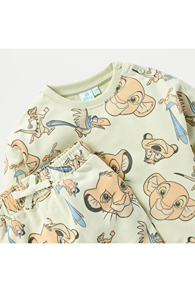 Disney All-Over The Lion King Print Sweatshirt and Joggers Set