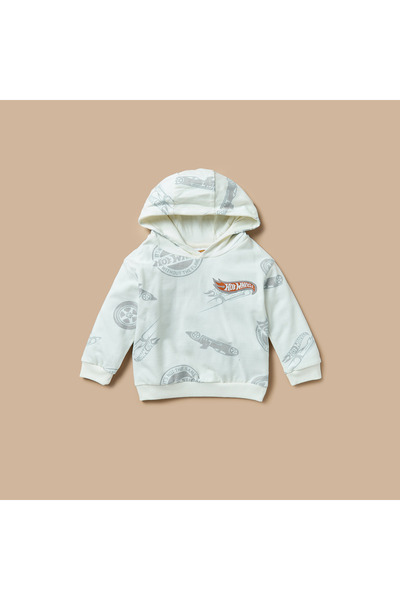 mattel All-Over Hot Wheels Print Hoodie and Joggers Set