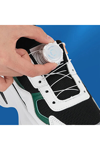 AiryFooT Makaralı Ayakkabı Bağcığı Kolay Kilit Sistemi Akıllı Kilitli Bağcık 1 Çift