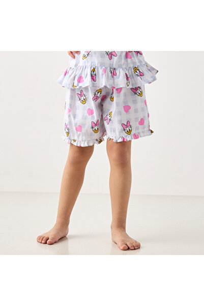 Disney All-Over Daisy Duck Print Sleeveless Top and Short Set