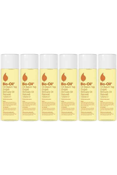 Bio-Oil 100% Natural Anti-Stretch Marks & Blemish Moisturizing Natural Skin Care Oil 125ml (Set of 6)