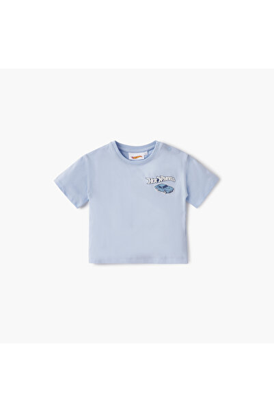 mattel Hot Wheels Print T-shirt and Dungaree Set