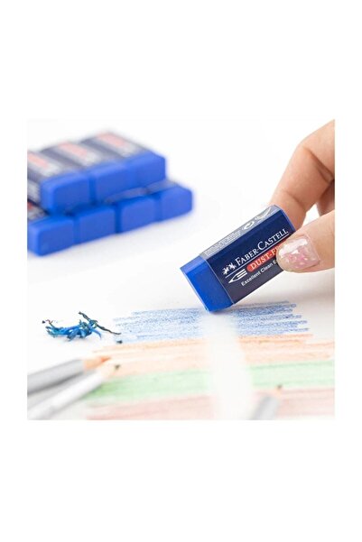 Faber Castell Faber-Castell Exam Eraser Dust Free Blue (18 72 02) 5130187170 (Pack of 24)