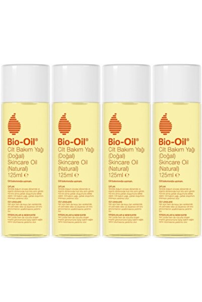Bio-Oil 100% Natural Anti-Stretch Marks & Blemish Moisturizing Natural Skin Care Oil 125ml (Set of 4)