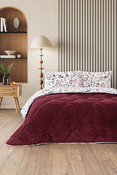 Formeya Morena Single Wellsoft Quilt Sleeping Set Single Sleeping Set with Elastic Sheet and Pillowcase