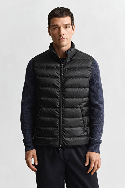 Gant Regular Fit Men's Black Vest