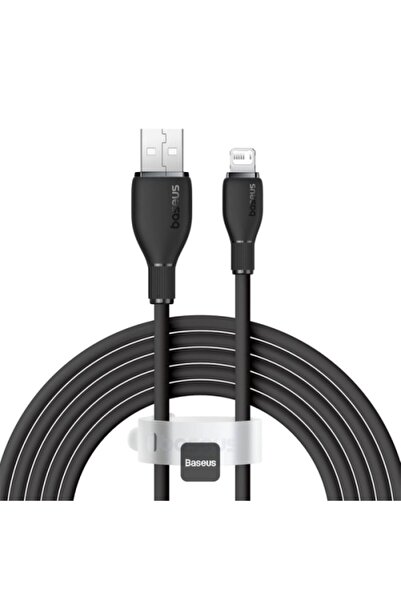 Baseus كابل شحن سريع من سلسلة Pudding مع نقل بيانات عالي السرعة من USB-A إلى Lightning بقوة 20 وات