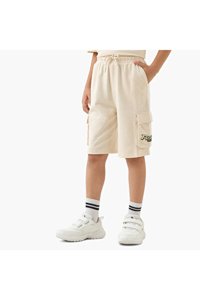 mattel طقم تي شيرت وشورت بطبعة هوت ويلز