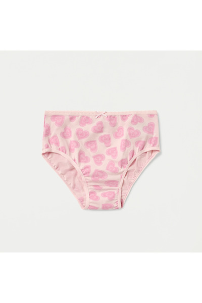 mattel Barbie Logo Print Briefs with Elasticated Waistband - Set of 3