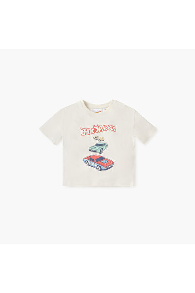 mattel Hot Wheels Print T-shirt and Shorts Set