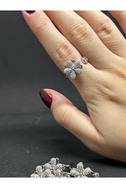 FY Ticaret Silver Color Starfish Steel Stress Ring