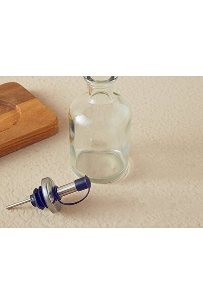 English Home 2 Pieces 150ml Oil Pot with Stand Vinegar Pot