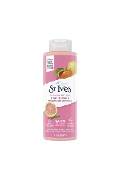St. Ives Pink Lemon & Mandarin Body Scrub Wash - 473 ml