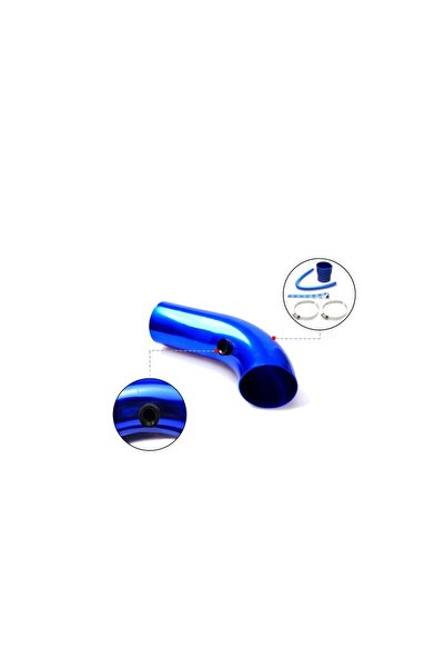 Alperenler Tuning Açık Hava Filtre Borusu Mavi 26cm