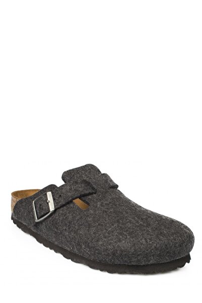 Birkenstock Boston-Bs-Z Önü Kapalı Füme Kadın Terlik