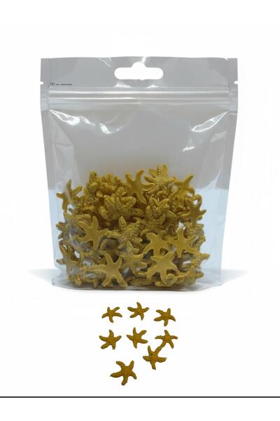 stonechem TIRTIKLI YILDIZ NATURAL 50 ADET