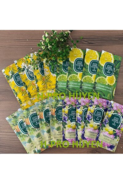 Eyüp Sabri Tuncer مناديل مبللة 4 أنواع 100 قطعة، H-PRO هايجين