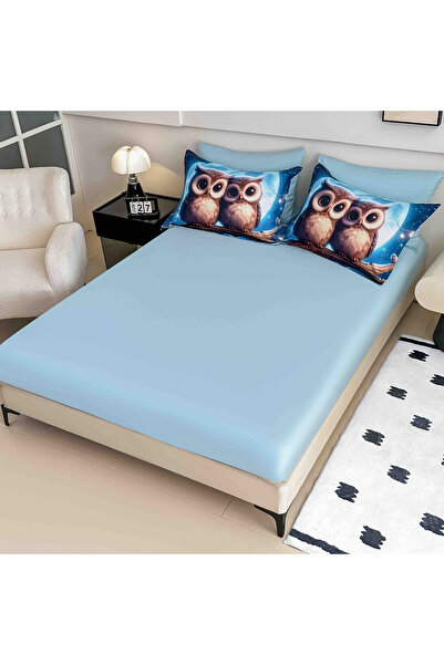 CHIRASO CHIRASO Bedding, 5D, 1 Person, ELASTIC Sheet 140x200cm, Duvet Cover 155x205cm, 2 Pillowcases