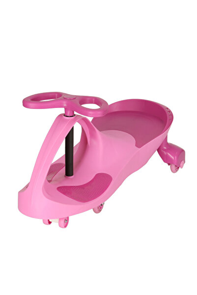 zola Children's bike, TwistCar, rubber wheels, LED, max weight 50 kg, pink