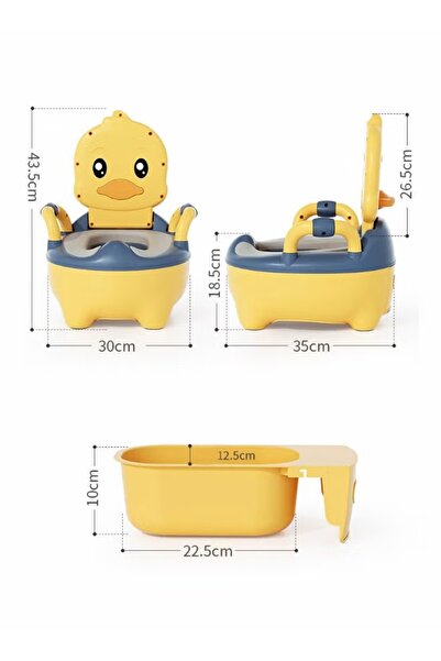 Generic Baby Potty Seat Training Potty System Toddler Potty Toilet Potty Chair with Cushion and Back Support
