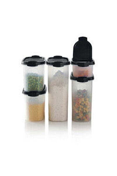 Tupperware Dry Storage Oval Set (5)