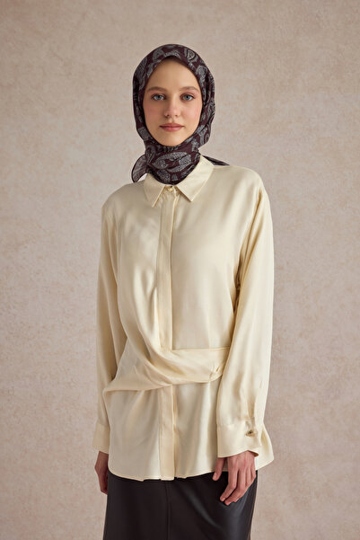 Qef Cotton Scarf Timeless Burgundy